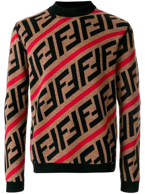 red fendi jumper|fendi jumper sale.